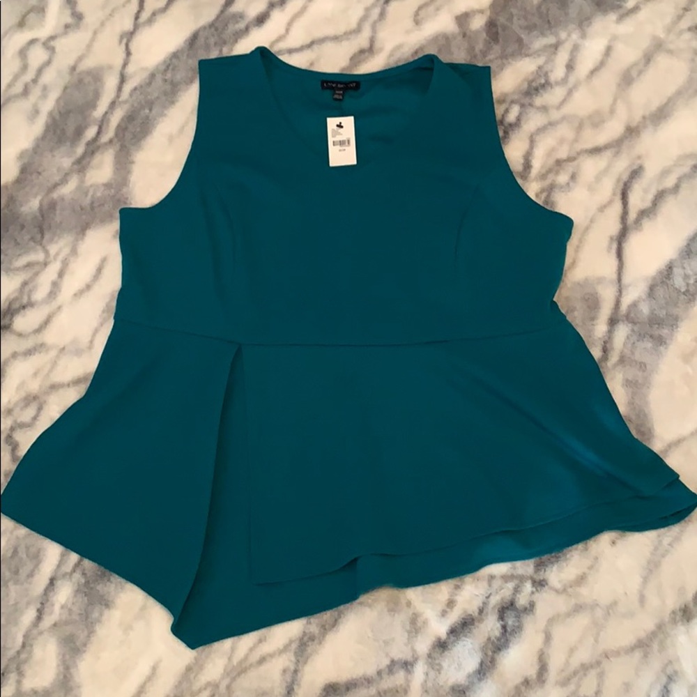 Lane Bryant Peplum Top